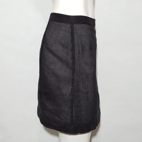 Worthington Mini Skirt Mesh Sides - Picture 2 of 4